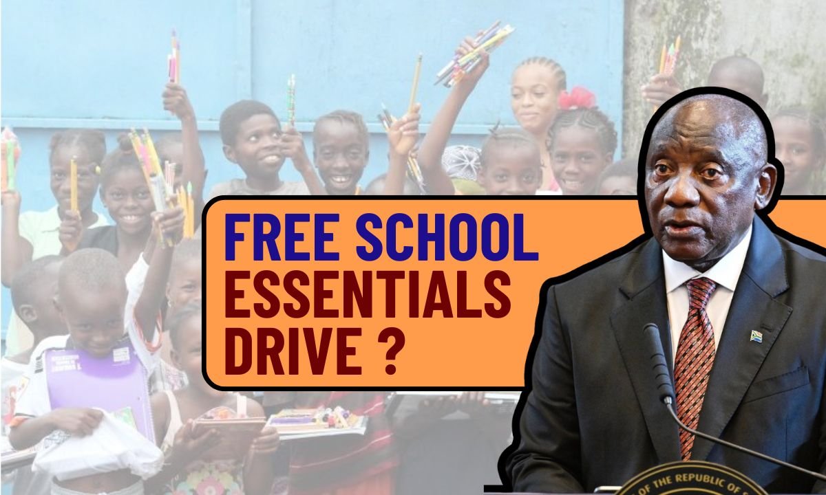 South Africa’s 2025 Free School Essentials Drive