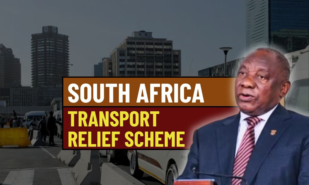 South Africa’s 2025 Transport Relief Scheme
